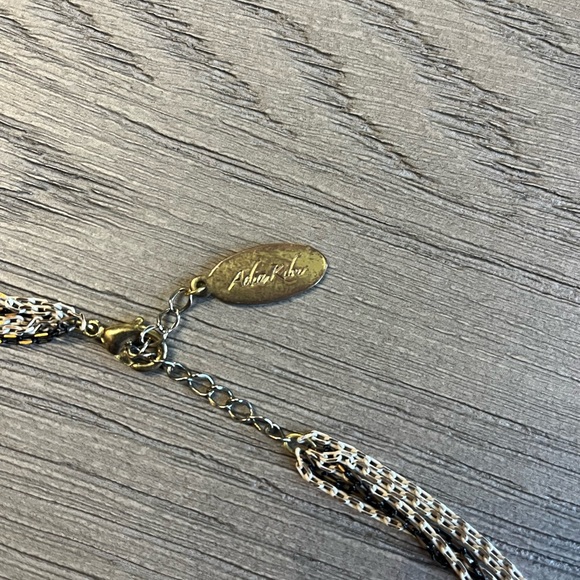 Adia Kibur Resin Link and Chain Necklace - Picture 10 of 10